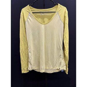 Brooks Pure Project Yellow Long Sleeve Activewear Top